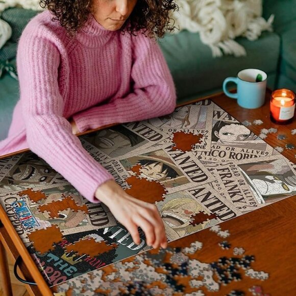 NWOT - ABYstyle One Piece Anime Wanted Poster Jigsaw Puzzle 1000 Pcs - Picture 7 of 16